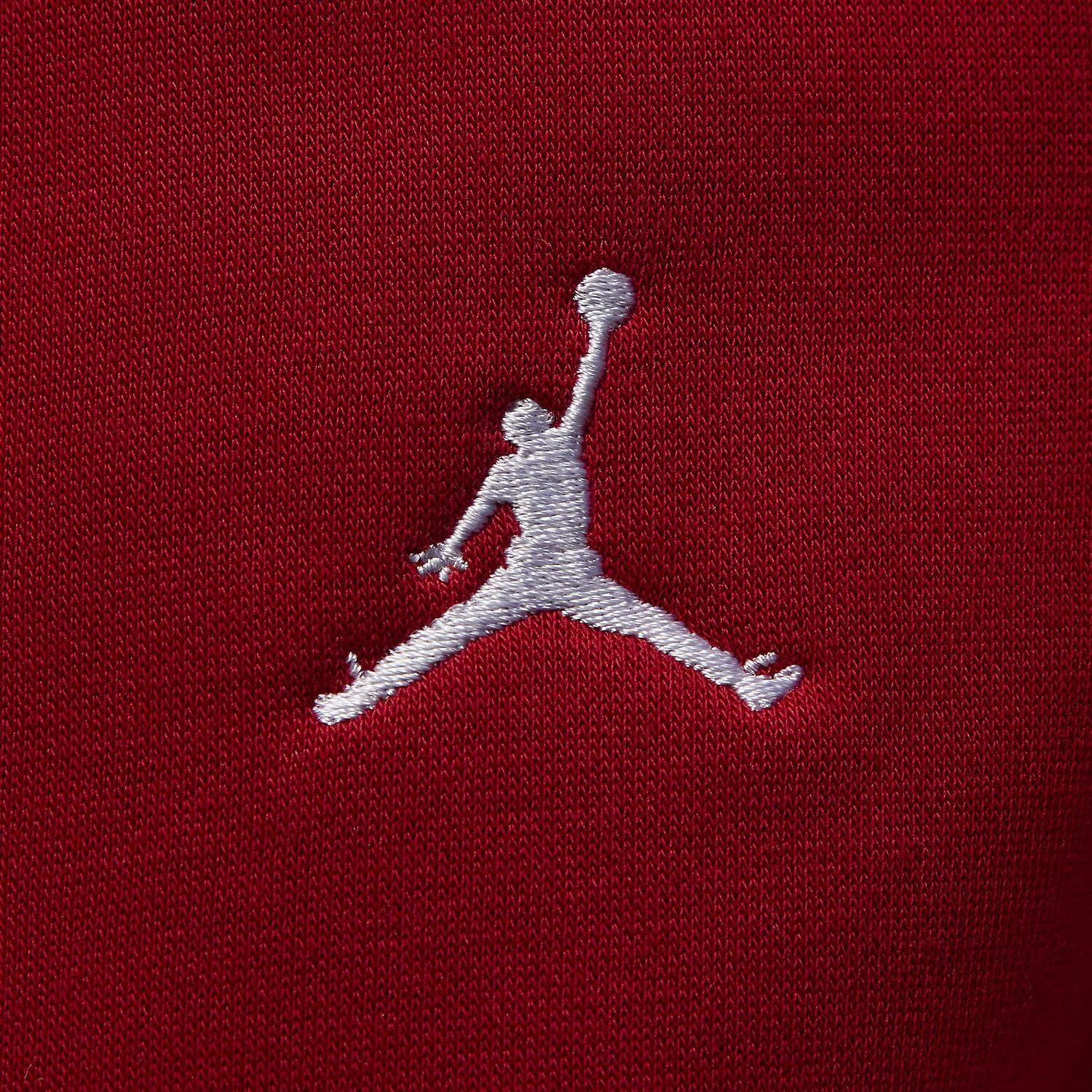 

Jordan Solid Color Comfortable Soft Skin-Friendly Knitted Sports Pants Men Bottoms Red FV7277-687 L