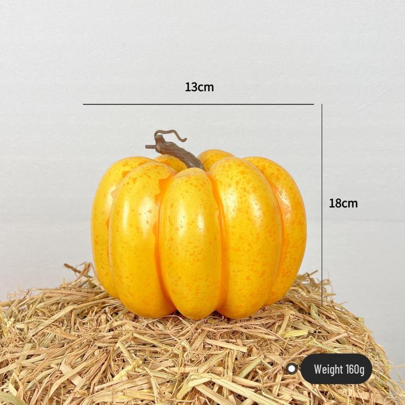 Pumpkin Harvest Festival Props: Farmhouse Halloween Decoration for Mall Displays and Room Ornaments