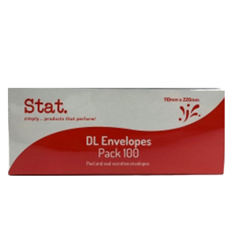 Stat Enveloppes Secrètes Auto-adhésives 100 pièces (DL)