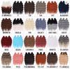 Rebecca Factory Anna Soft Single Weft High Temperature Resistant Premium Fiber 24-inch Dyed Curl Crochet Hair Extension