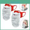 Soft And Breathable Adult Unisex Funny Santa Claus Beard For Xmas Cosplay