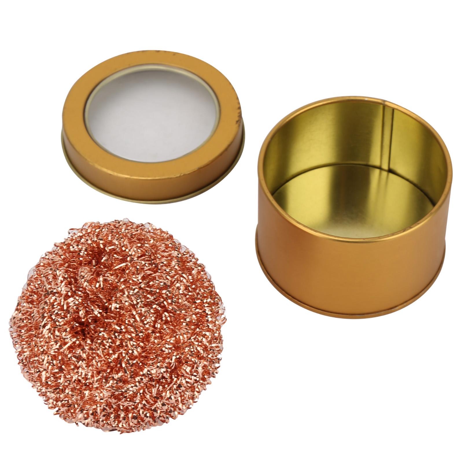 

Stainless Steel Soldering Solder Iron Tip Cleaner Wire Cleaning Ball