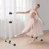 Ballet Barre, Aluminum Double Barre Bar for Home, Freestanding Portable Ballet Stretching Dance Bars, Height Adjustable Anti-Wobble Fitness Studio