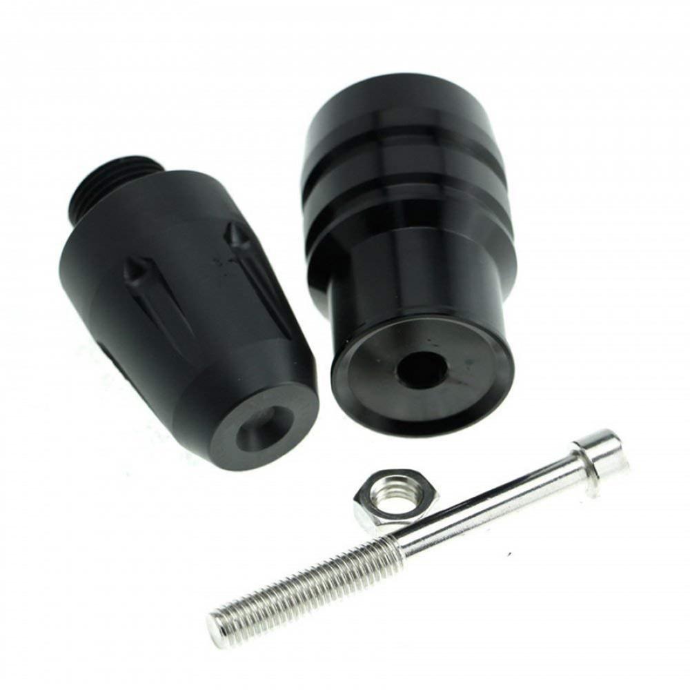 Universal Black Aluminum Motorcycle Panel Engine Protector Guard Crash Slider 1X
