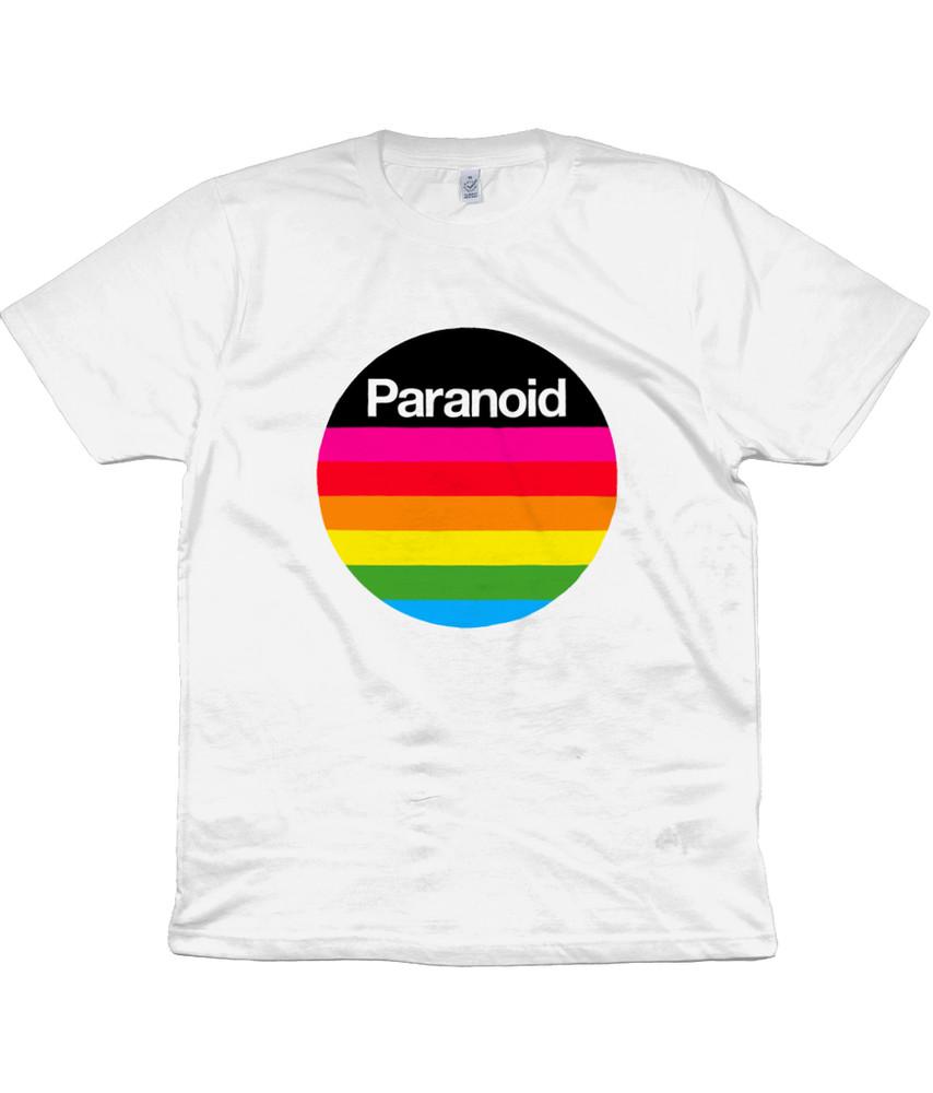 

Paranoid - 1990s Raver Organic T-Shirt - Dance - Acid House -Rave -Prodigy -EDM 2XL