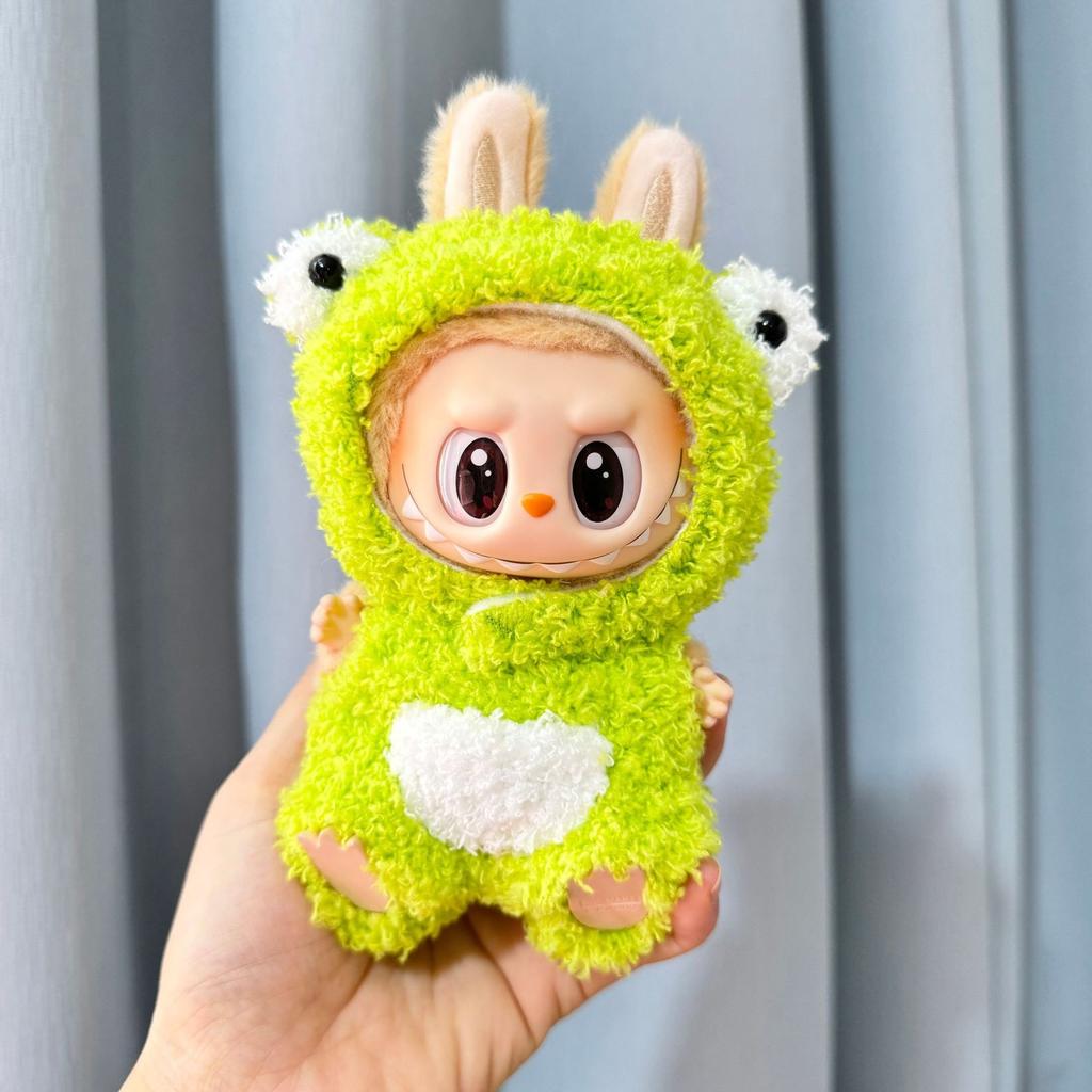 Labubu Doll Clothes Fashion Animal Set for Labubu Idol V1 V2 Dolls Clothing Accessories 15/17cm Plush Doll Universal