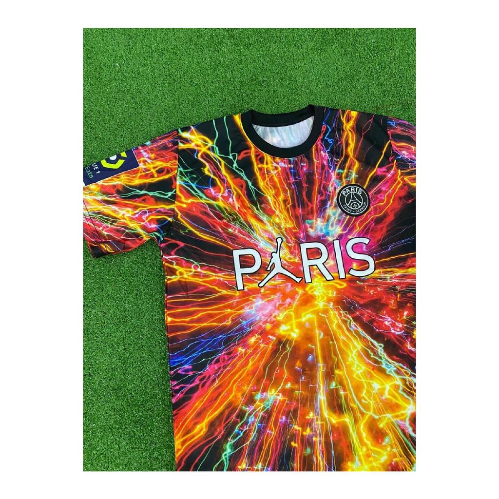 Paris Psg Private Lightning Patter I Mehrfarbiges Sonderangebot 2025 Trikot Mbappe 7