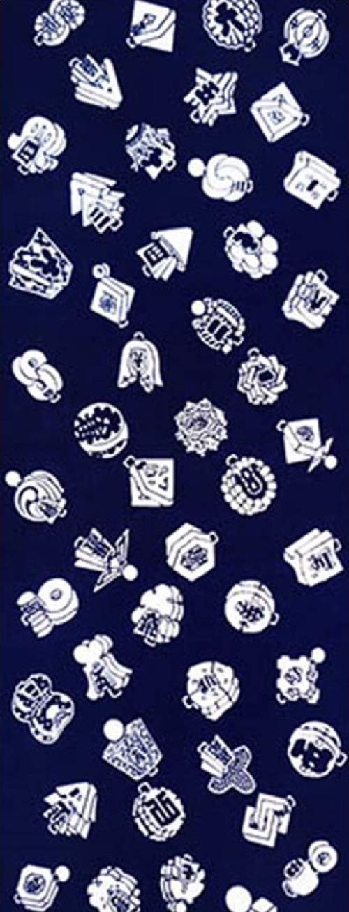 

Todaya Shoten Tenugui Matome 37 x 98 cm Nashien-zome (hand towel) 716, approx.