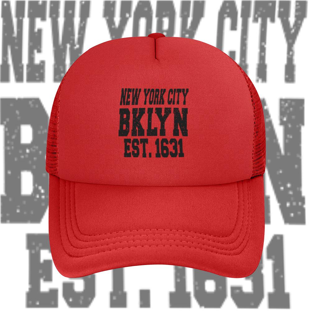 City Brooklyn vintage design established date Baseball Cap Anime Graphic Hats Adult Unisex Women Sports Outdoor