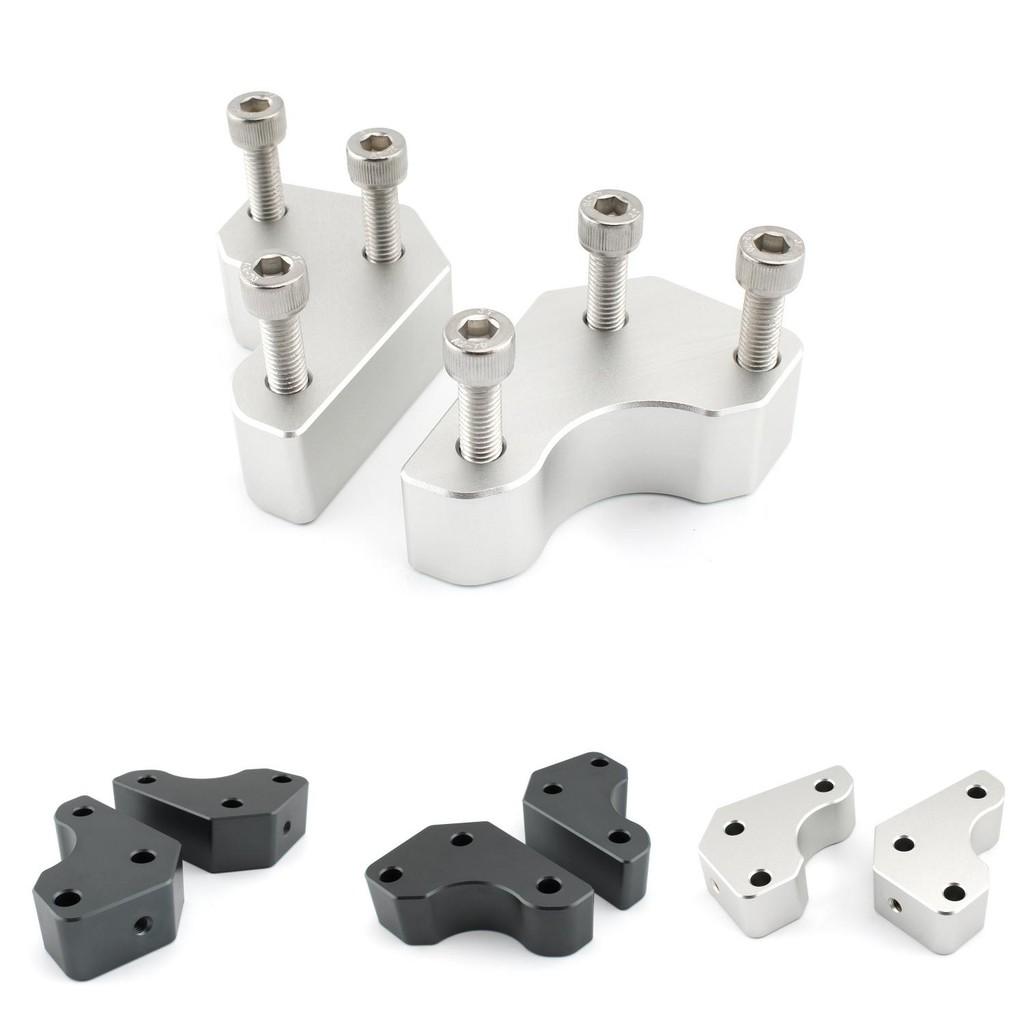 Premium Heightening Seat Riser For Kawasaki Gtr1400 2008 To 2019 Sleek Silver Finish