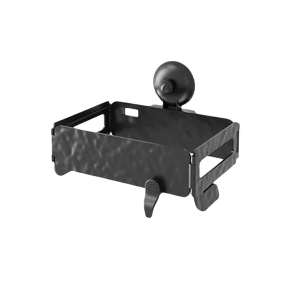 Hanging Suction Cup Trash Bag Holder Foldable Rubbish Storage Holder  Cabinet