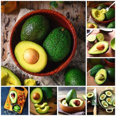 5D-Diamant-Malerei-Set zum Selbermachen, verführerische Avocado-Kunst, Diamant-Stickerei, Strass-Dekorationen für Zuhause