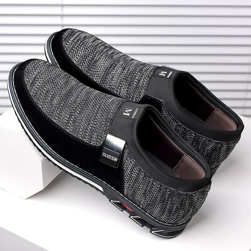 HPIOPL quality flying woven surface 4022 four-color large size 38-52 fashion, sports leather shoes casual shoes