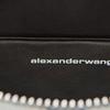 Alexander Wang Ricco Magnetischer Öffnungs- und Schließnieten-Dekoration Lammleder Umhängetasche Mini Damen Blau