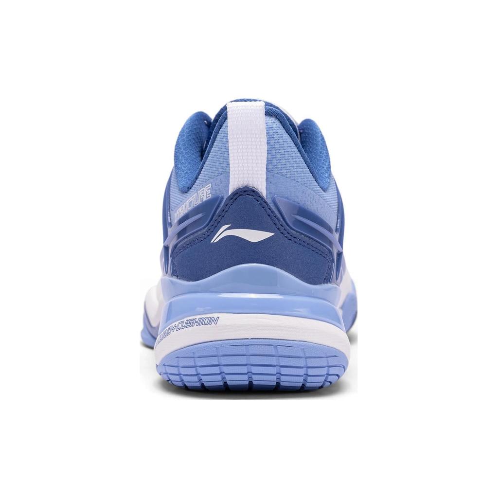 Li-Ning Sound Explosion OP Sports Minimalist Durable Low-Top Badminton Shoes Men Sneaker White Blue AYZQ009-9