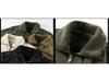 Men's Winter Plus Velvet Pilot Jacket Coat - Thickened Large Size Workwear Lapel Cotton Jacket