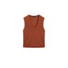 MD Women clothes Basic Solid Casual Simplicity U-Neck Knit vest Sleeveless T-shirt Top 05762591514