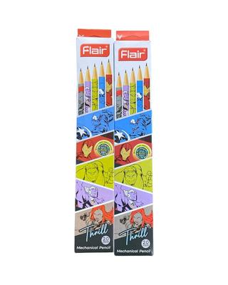 Flair Thrill 2mm Mechanischer Bleistift (Packung mit 2 x 10 Bleistiften )Marvel Avengers  Führendes umweltfreundliches wiederbefüllbares Schreibset