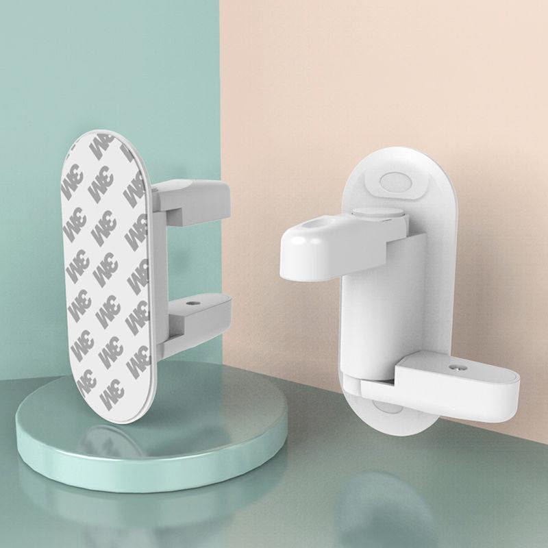 Universal Door Lever Lock Child Baby Safety Lock Adhesive Security Latch