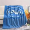 1 Stück Napoli Wappen Benutzerdefinierter Name Gemustert Flanell Decke Geeignet für Alle Jahreszeiten Für Heimdekoration Wärme Und Komfort Geschenke Feiertagsgeschenk