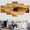 5 Pieces Wall Art Canvas Framed Boeing Chinook Helicopter Poster Decorative Pictures Living Room Decoration Interior Artwork No Frame