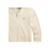 Polo Ralph Lauren Embroidered Logo Pattern Half-Zip Pullover Stand Collar Sweatshirt Men sweatshirt Beige 710812963-017