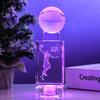 Glow-in-the-Dark Kobe Bryant NBA Figurine: Crystal Basketball Gift for Birthday