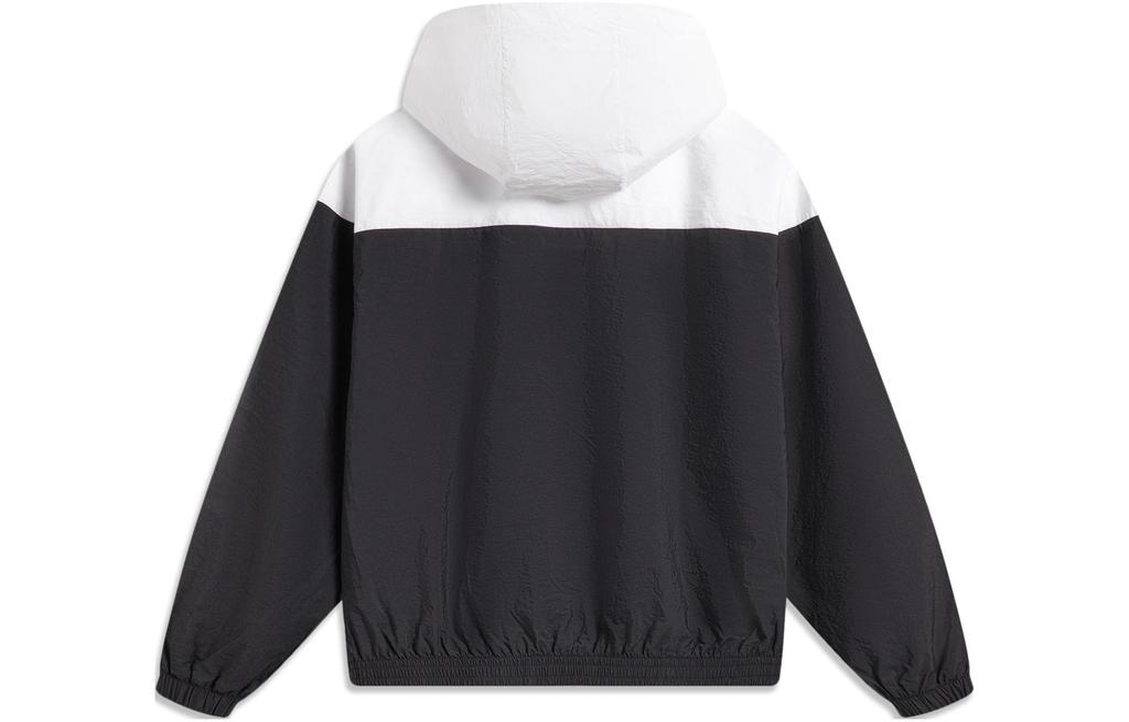 Li Ning Sports Trendy Collection Trench Coat Men's Standard White Black AFDU033-1