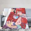 Japanese Anime Ranma Saotome Blanket Flannel  Winter  Breathable Super Warm Throw Blanket for Home Travel Rug Piece