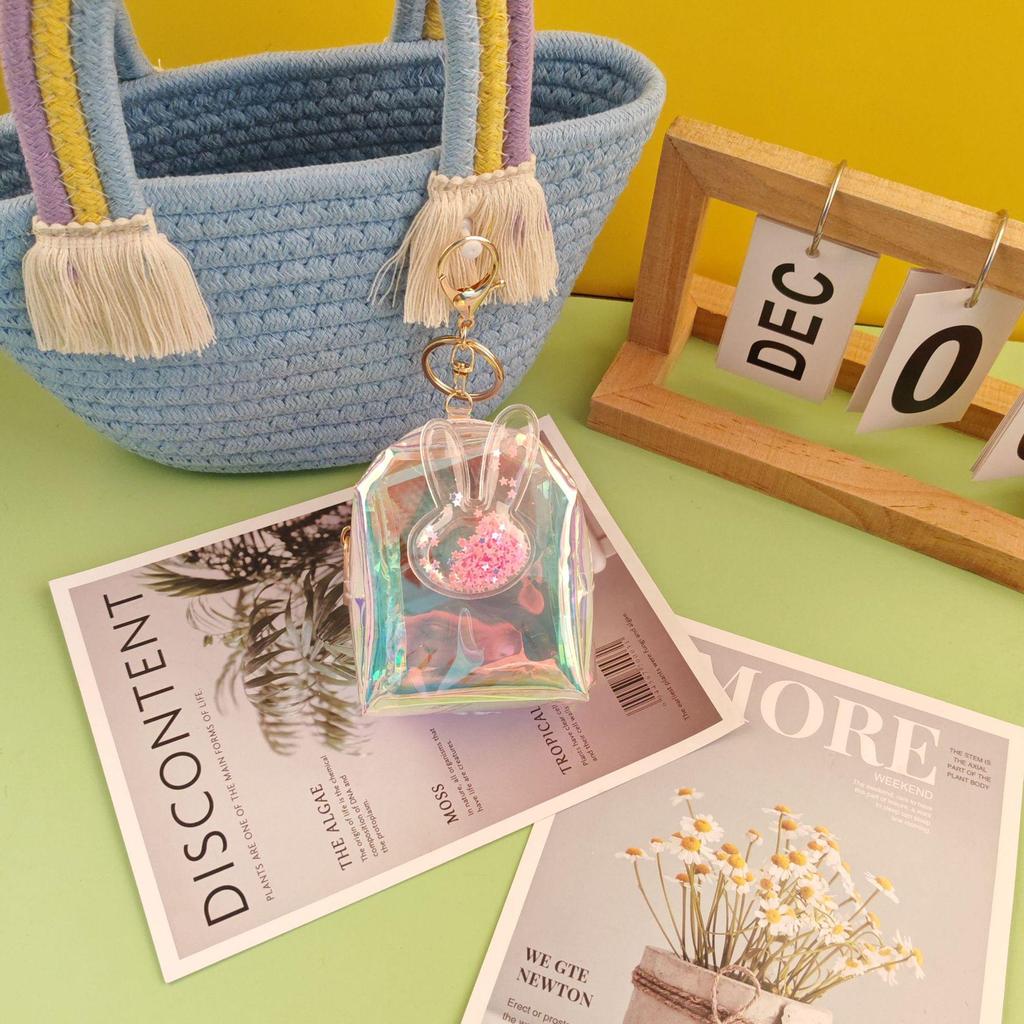 Colorful Heart-Shaped Mini Coin Purse: Portable Bag for Lipstick & Earphones