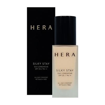 Silky Stay 24H Longwear Foundation 30g Delivers a Smooth Skin Texture