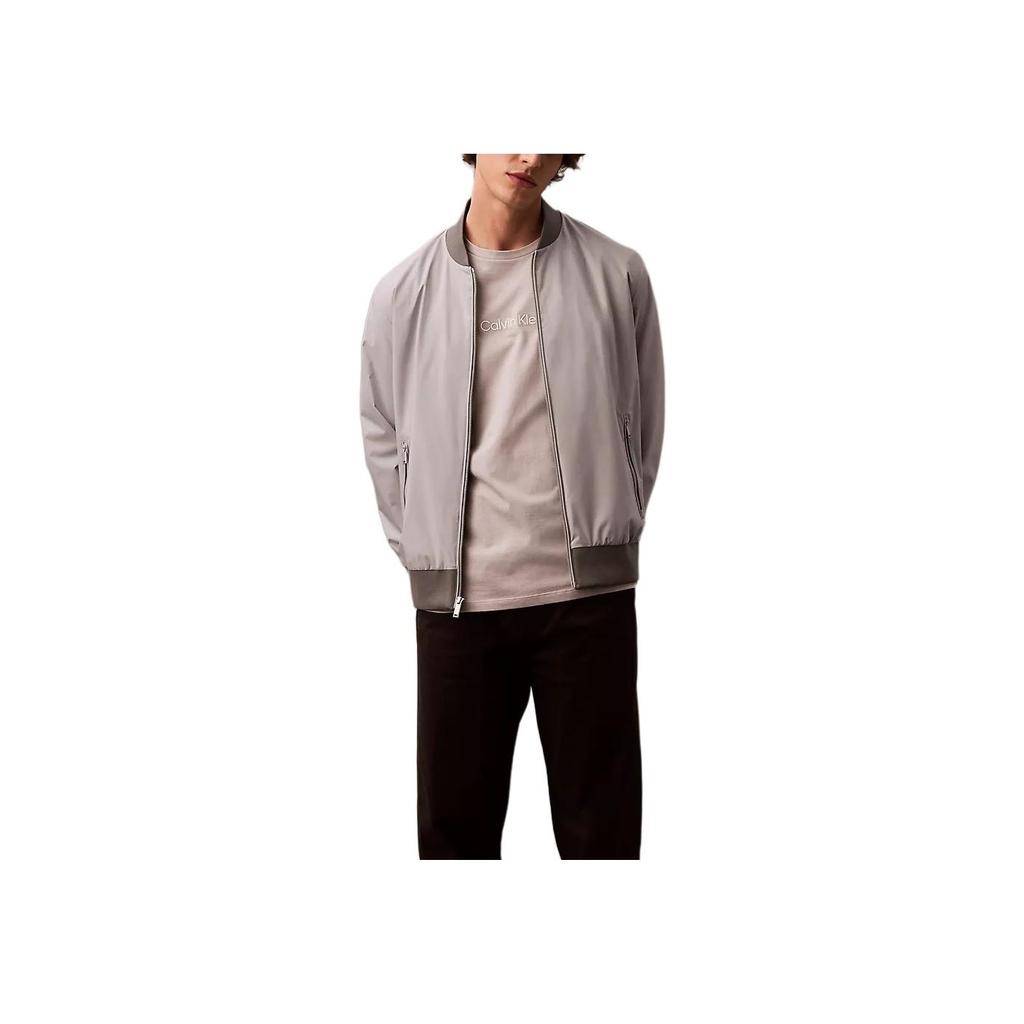 Calvin Klein Minimalistische Bequeme Vielseitige Fliegerjacke Herrenjacken Stone 40FM512-060