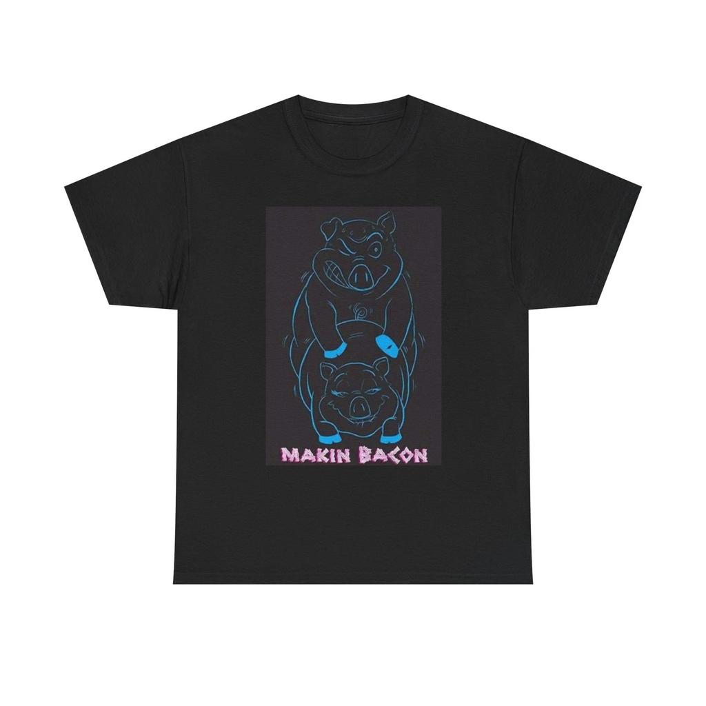 Making Bacon Graphic T Shirt Funny Jokes Unisex Heavy Cotton Tee