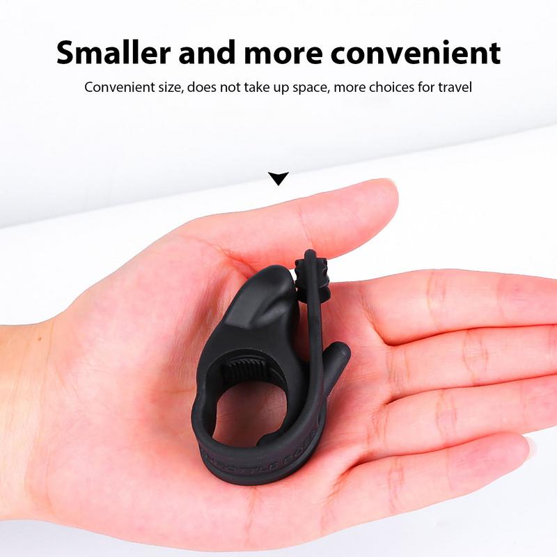 Motorcycle Silicone Throttle Clip Handlebar Throttle Ruise Control Rotatable Throttle Clip Motorbike Riding Wrist Boost