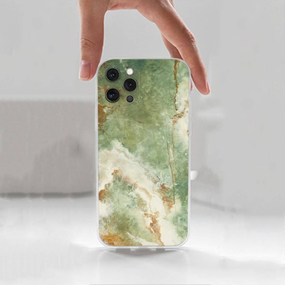 

Marble Grain Case For iPhone X,XS,SE,12,15,Pro,17,Plus,11,Max,13,XR,14,16,Mini,Transparent Soft Cover iPhone15
