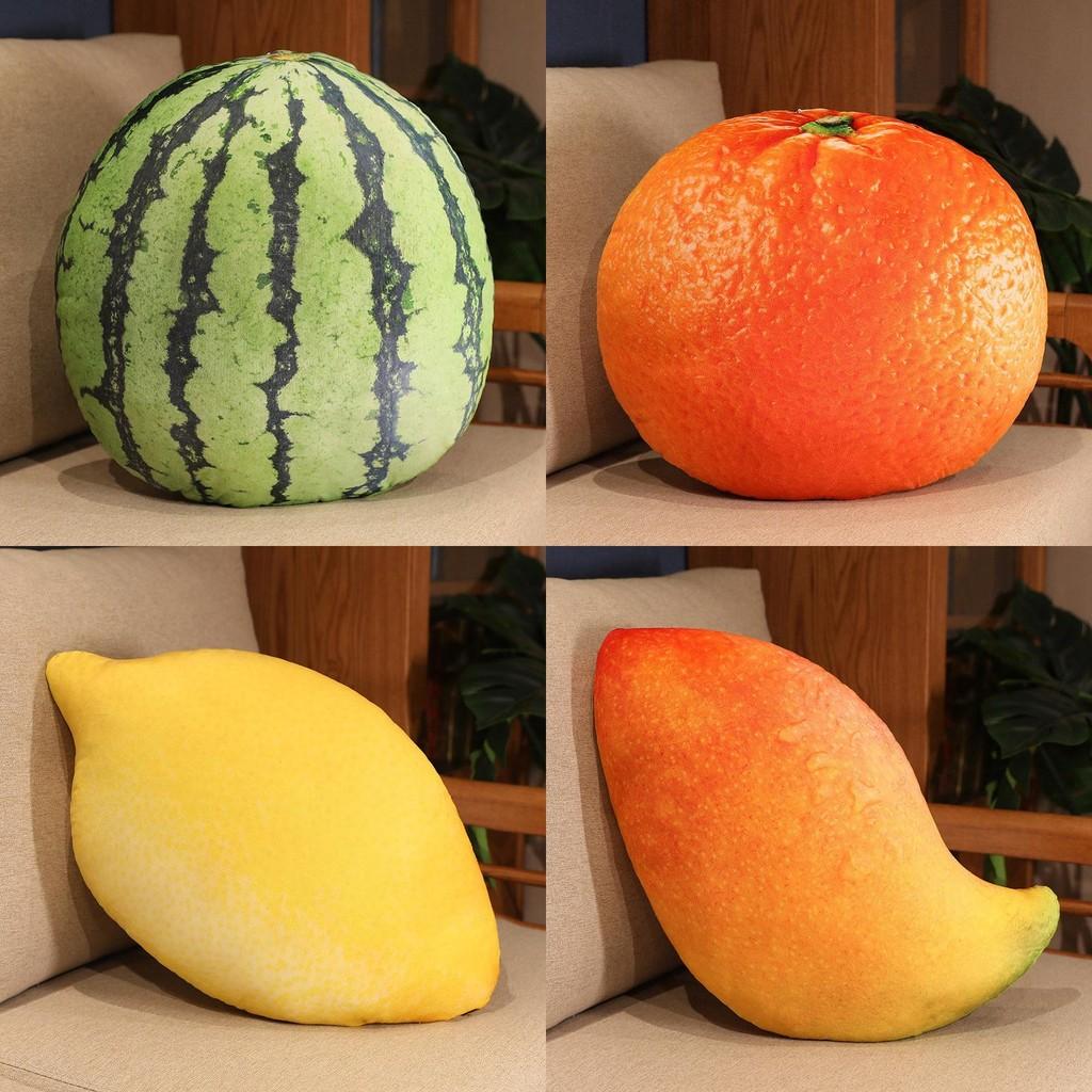 Lemon Apple Pineapple Pomegranate Watermelon Mango Simulation Toy Cushion Sofa