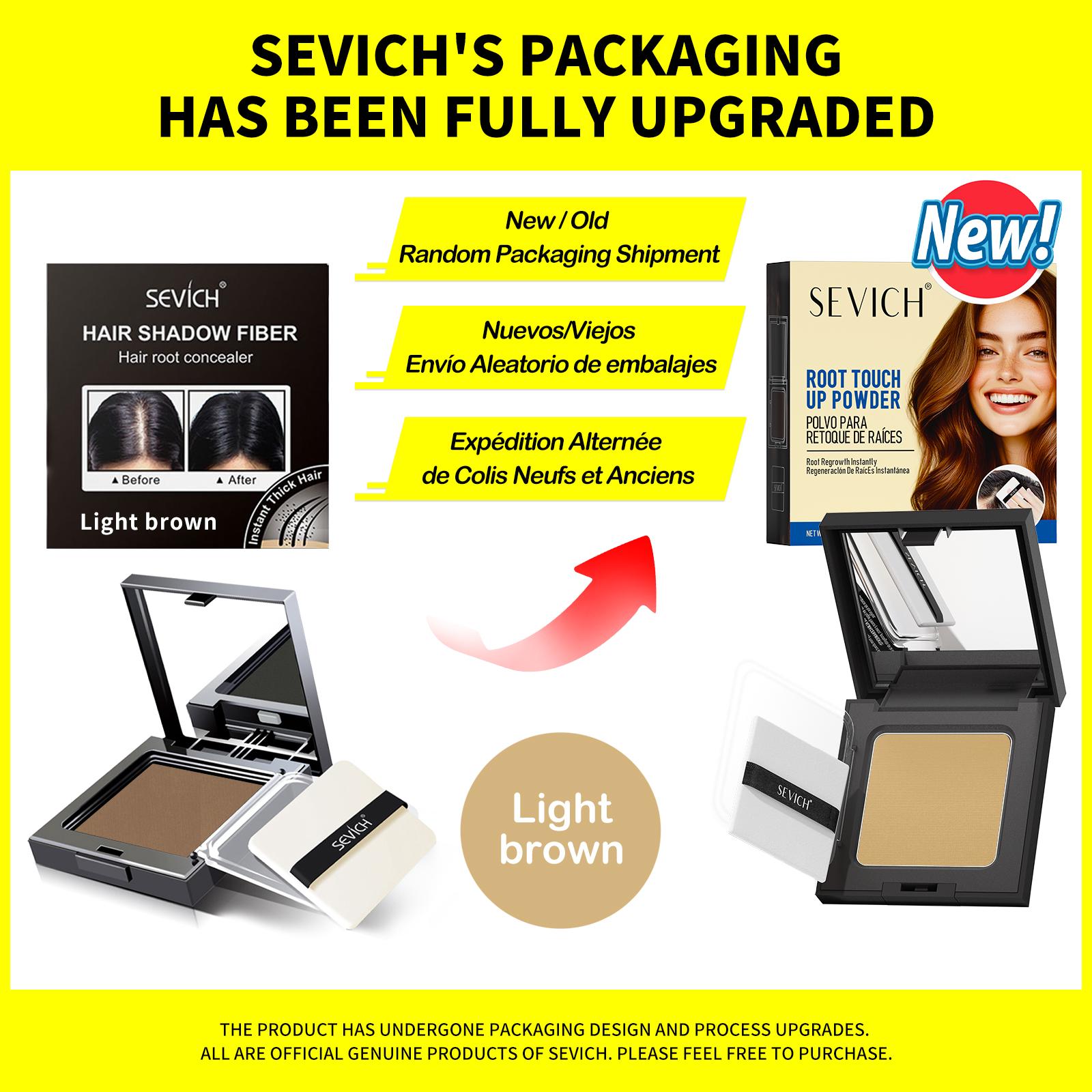 

Sevich Пудра для линии роста волос 12 г Пудра-тень для линии роста волос Макияж Консилер для волос Натуральное покрытие Унисекс Средство от выпадения волос