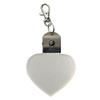 LED Keychain Novelty Night Light Key Chain Rings Christmas Festival Pattern Luminous Keyring for Outdoor Emergency Daily