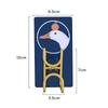 Cute Hooks Wall Mounted 360 Degrees  Rotating Hook Orderly Storage Strong Stickiness Towel Rack for Bathroom Kitchen