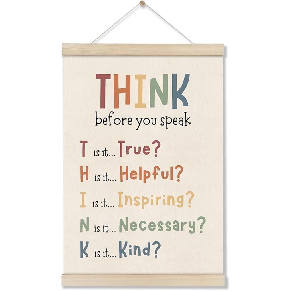 Mental Health Posters Hanger Frame, Circle Of Control Poster 16x12 Inch, pirational Wall Art for Homeschool Counseling Office Classroom, Therapy