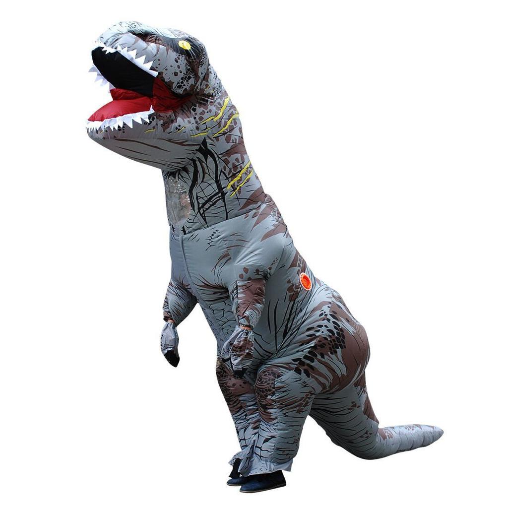 Halloween Cross Border Costume Dress Up Tyrannosaurus Rex Inflatable Costume Stage Performance Costume Dinosaur Inflatable Costume