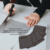 5Pcs 6x6cm Self Recoverying Mat Black Paper Cutting Board Anti Slip Craft Mat  Clay Modeling