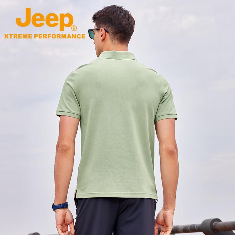 Jeep Men's Short Sleeve Polo Shirt