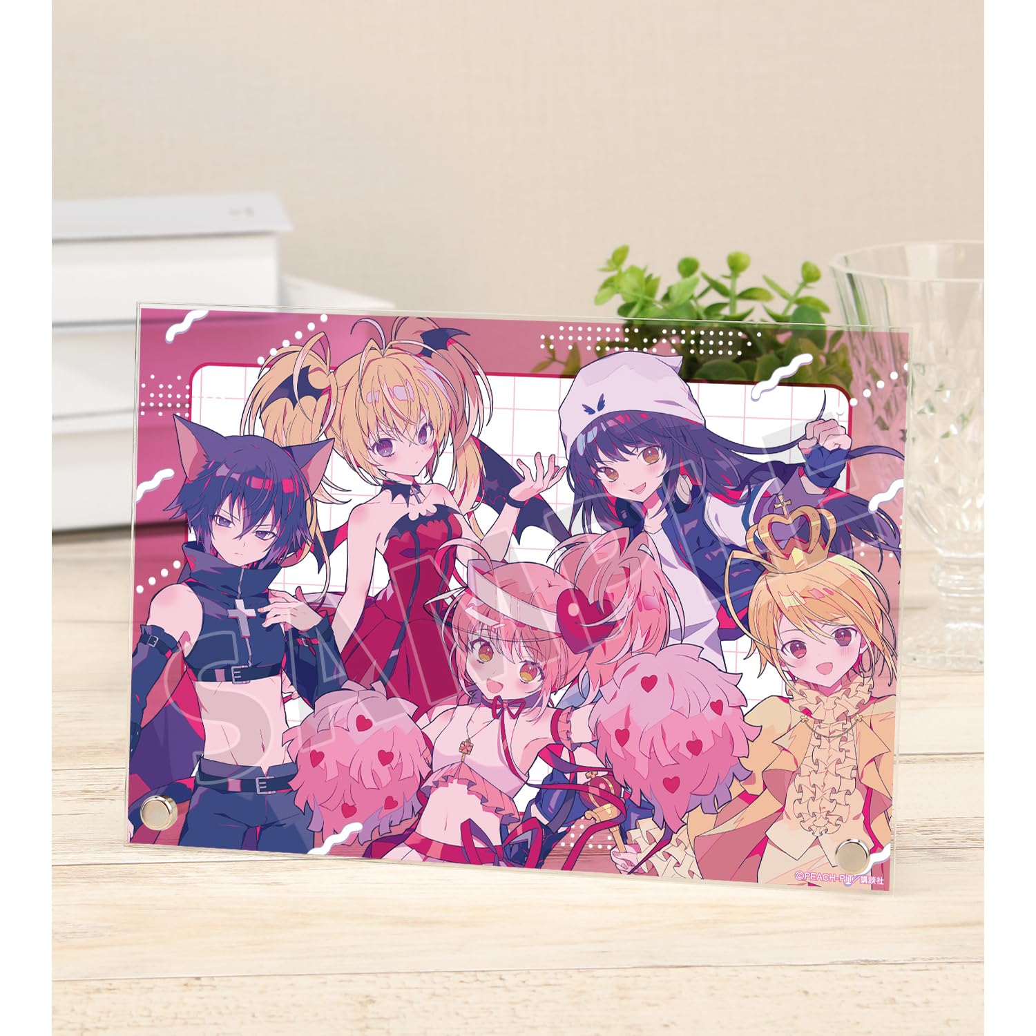 

Shugo Chara Yumenouchi Illustration Collection Character Ver. A5 Acrylic Panel