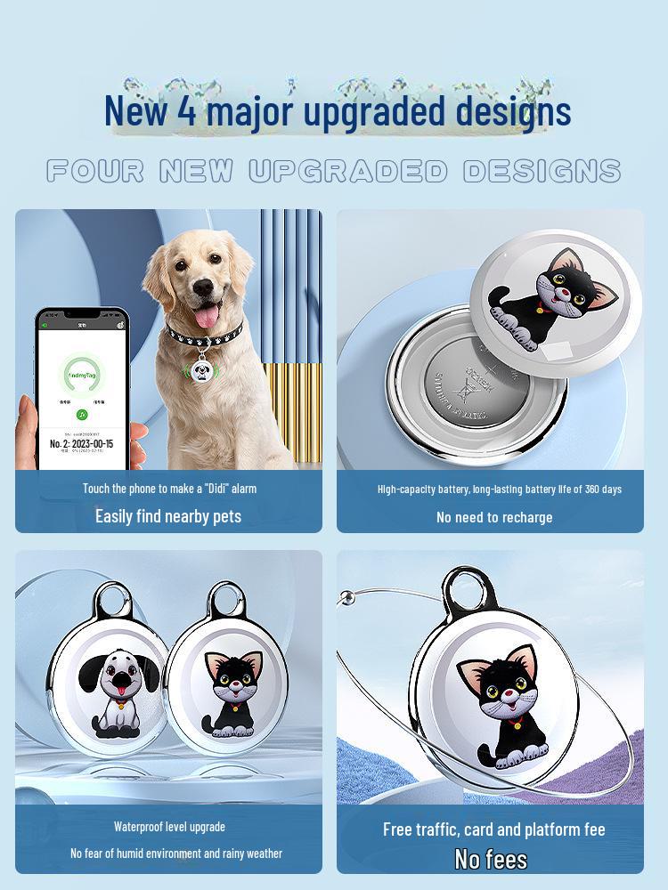 Pet GPS Collar: Anti-Lost Waterproof Tracker for Dogs and Cats