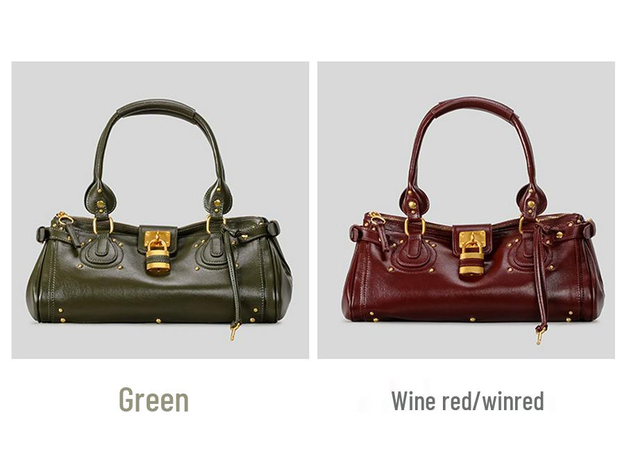 2025 Autumn-Winter Trendy Retro Women's Rivet Shoulder & Underarm Handbag