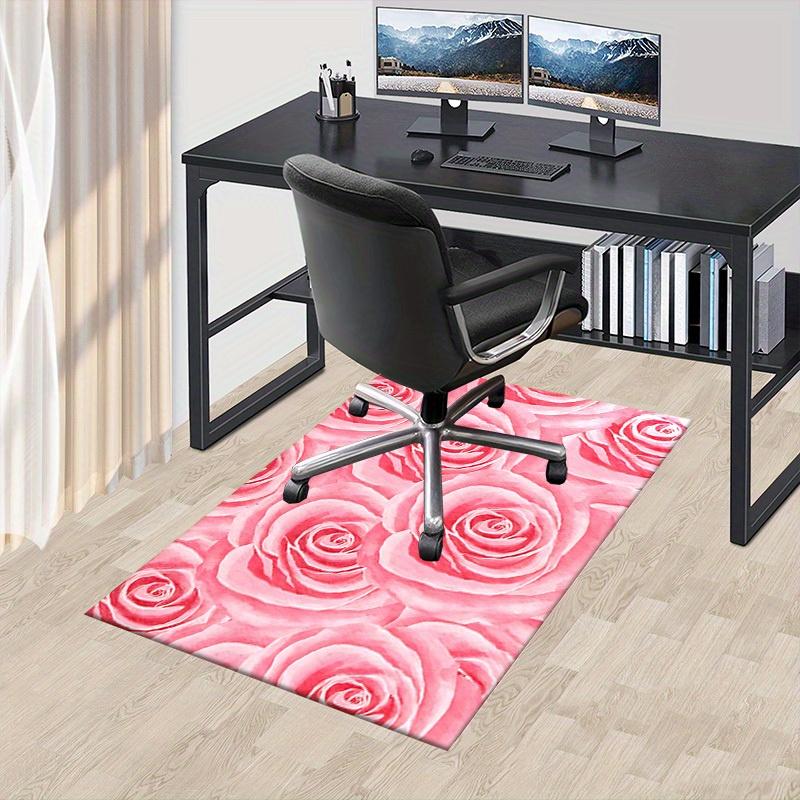 

1pc Rose Pattern Themed Rug for Home Decor, Non-slip Office Carpet, Chair mat, Outdoor Mat, Christmas and Halloween gifts-0731109 60cm by 90cm