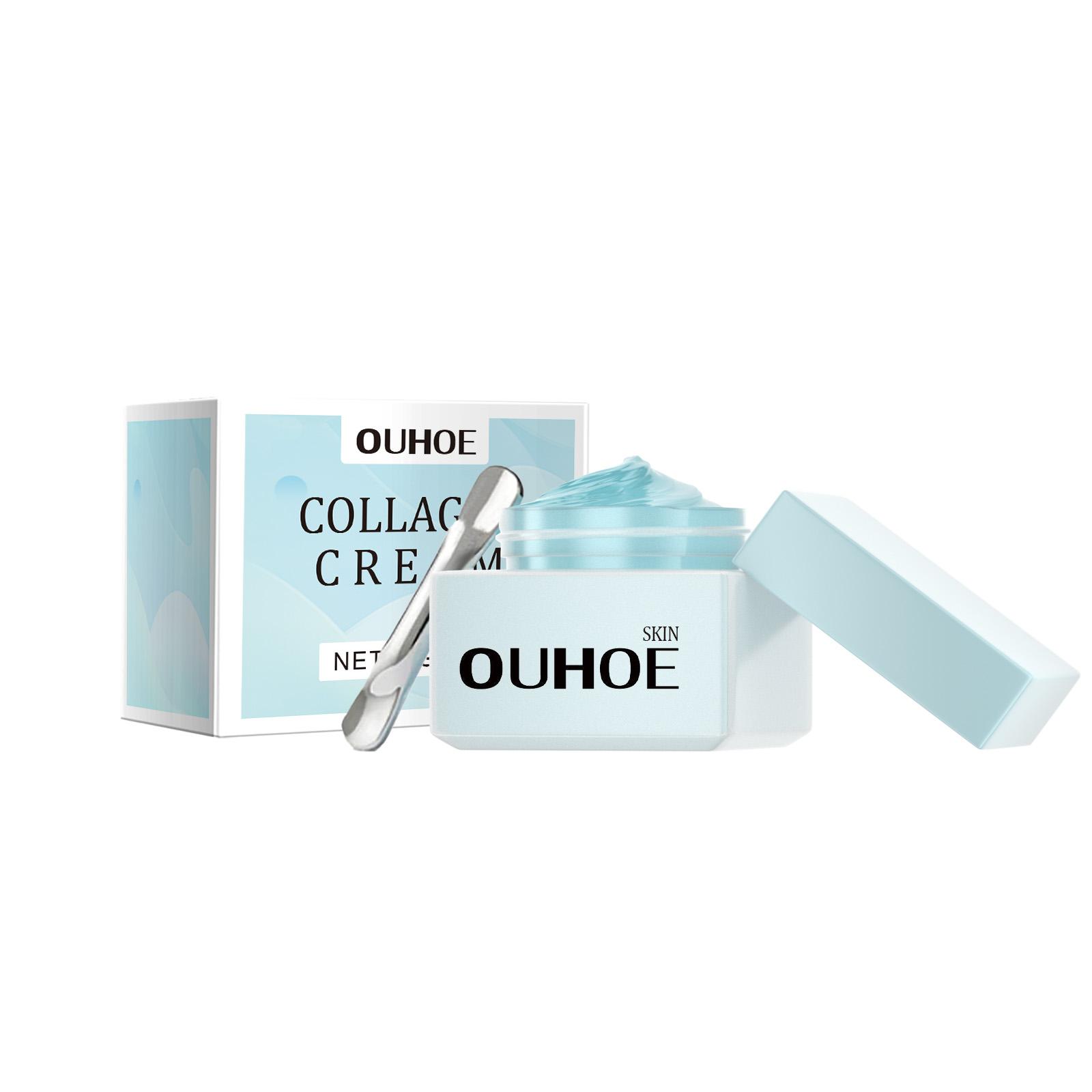 OUHOE Collagen Cream: A gentle, nourishing, hydrating, and firming cream that refines and softens the skin