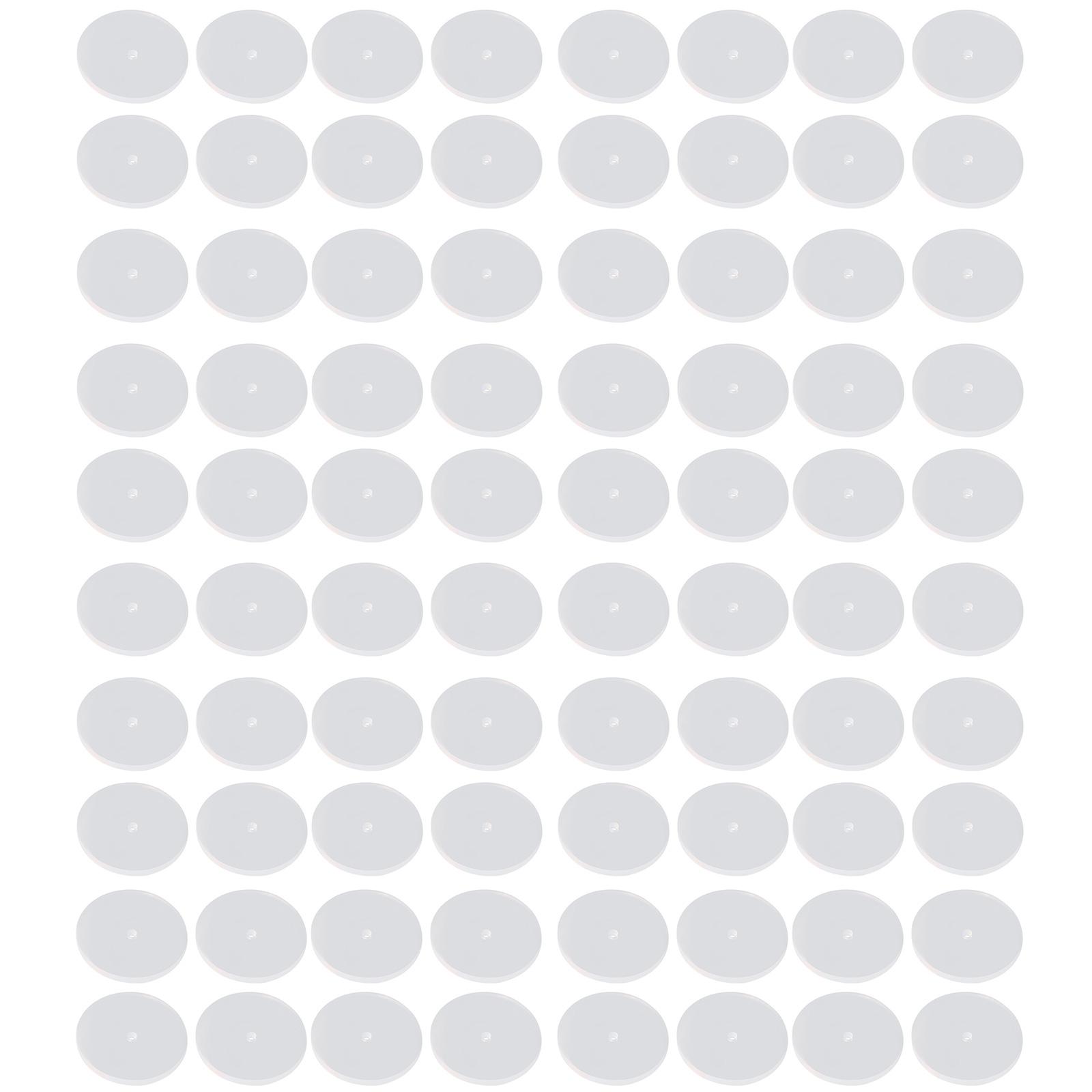 

Упаковка зі 100 силіконових міцних дисків для подразнення мочок вух і стабілізуючих сережок Зручний і гнучкий дизайн B
