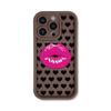 European and American style lip print for iPhone17ProMax mobile phone case 14 Apple 13 matte 12/15 Premium 11